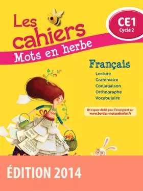 Couverture du produit · Mots en herbe CE1