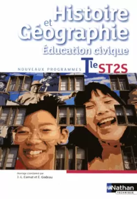 Couverture du produit · Histoire-Géographie - Education civique - Tle ST2S