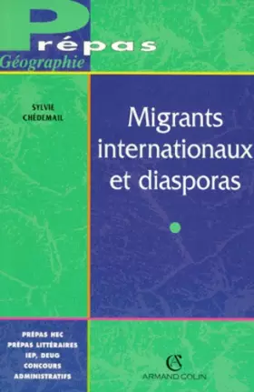 Couverture du produit · Migrants internationaux et diasporas