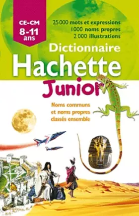 Couverture du produit · Dictionnaire Hachette Junior CE-CM - 8-11 ans