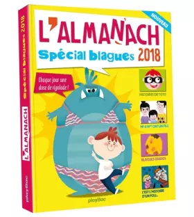 Couverture du produit · L'almanach 2018 des blagues