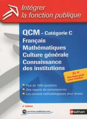 Couverture du produit · QCM FRANC/MATH/CG/CONN INST N5