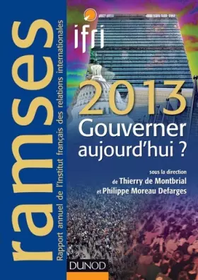 Couverture du produit · Ramses 2013 - Gouverner aujourd'hui ? + Version numérique PDF ou Epub