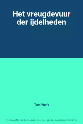 Couverture du produit · Het vreugdevuur der ijdelheden
