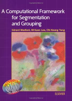 Couverture du produit · A Computational Framework for Segmentation and Grouping