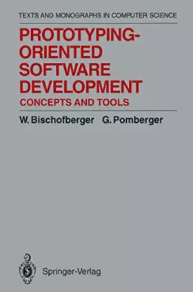 Couverture du produit · Prototyping-Oriented Software Development: Concepts and Tools