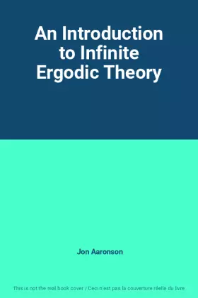 Couverture du produit · An Introduction to Infinite Ergodic Theory