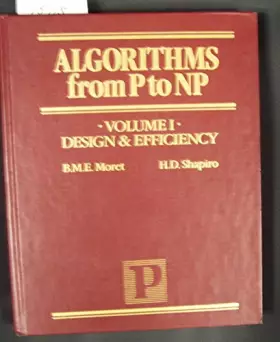 Couverture du produit · Algorithms from P to Np: Design and Efficiency