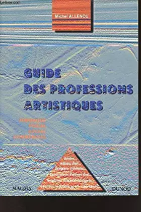 Couverture du produit · GUIDE PROFESSIONS ARTISTIQUES