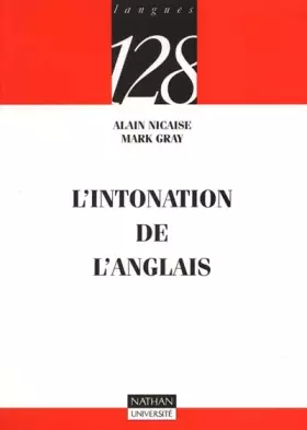 Couverture du produit · L'intonation de l'anglais