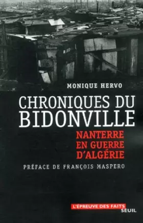 Couverture du produit · Chroniques du bidonville : Nanterre en guerre d'Algérie