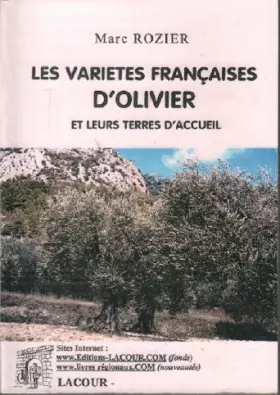 Couverture du produit · LES VARIETES FRANCAISES D'OLIVIER