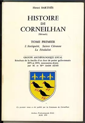 Couverture du produit · Histoire de Corneilhan