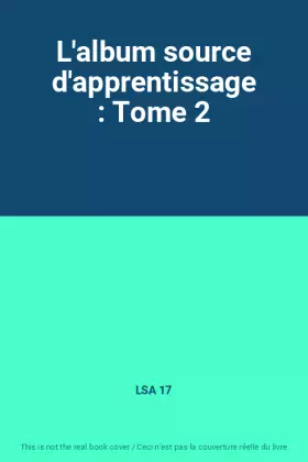 Couverture du produit · L'album source d'apprentissage : Tome 2