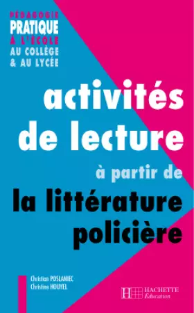 Couverture du produit · Activités de lecture à partir de la littérature policière