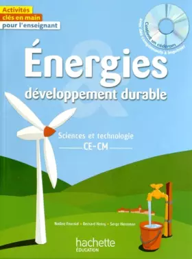 Couverture du produit · Energies et développement durable - Scienes et technologie CE CM
