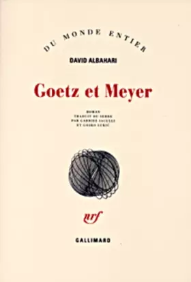 Couverture du produit · Goetz et Meyer