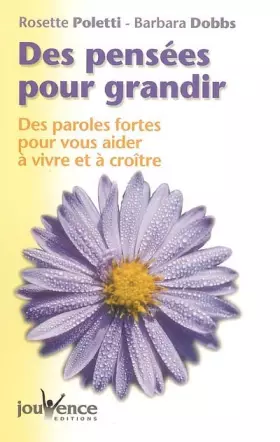 Couverture du produit · n°8 Des pensées pour grandir: des paroles fortes pour vous aider à vivre et à croître