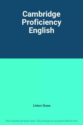 Couverture du produit · Cambridge Proficiency English