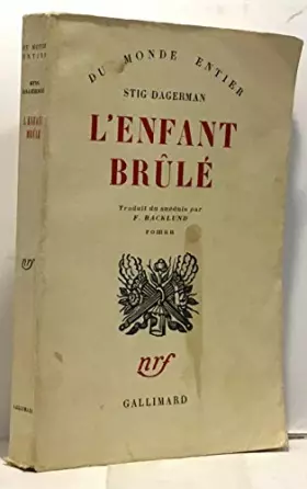 Couverture du produit · L'enfant brûlé