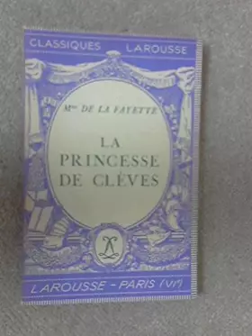 Couverture du produit · La princesse de Clèves et autres romans