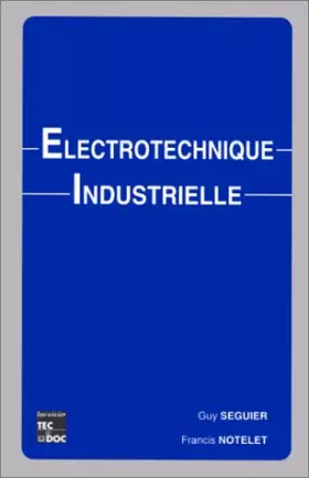 Couverture du produit · Electrotechnique industrielle