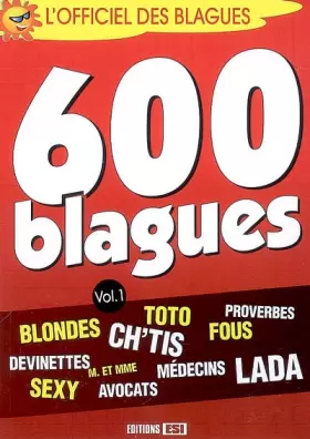 Couverture du produit · 600 blagues: Volume 1