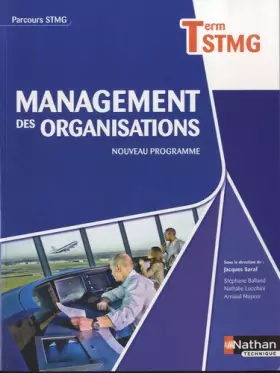Couverture du produit · Management des organisations - Tle STMG