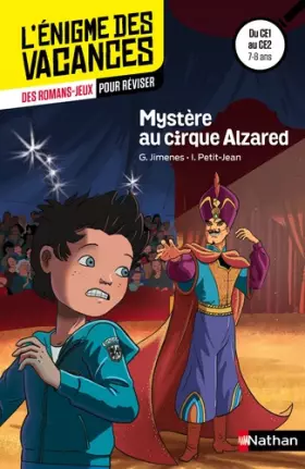 Couverture du produit · Mystère au cirque Alzared: Du CE1 au CE2