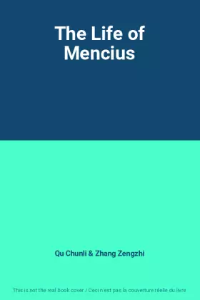 Couverture du produit · The Life of Mencius