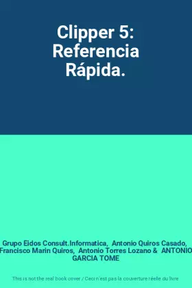 Couverture du produit · Clipper 5: Referencia Rápida.