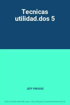 Couverture du produit · Tecnicas utilidad.dos 5