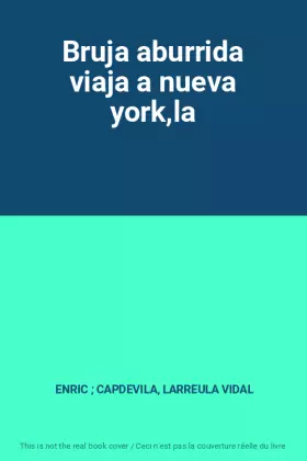 Couverture du produit · Bruja aburrida viaja a nueva york,la