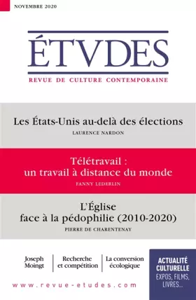 Couverture du produit · Etudes 4276 - Novembre