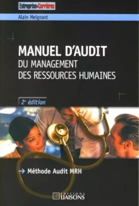 Couverture du produit · Manuel d'audit du Management des Ressources Humaines : Méthode Audit MRH
