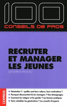 Couverture du produit · 100 conseils de pros Recruter et manager les jeunes