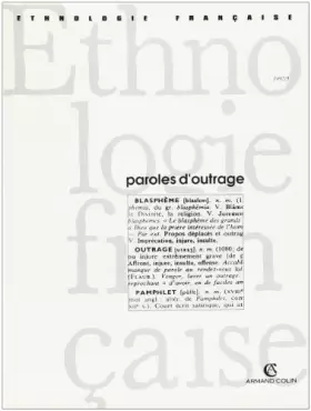 Couverture du produit · Ethnologie française, 1992, numéro 3