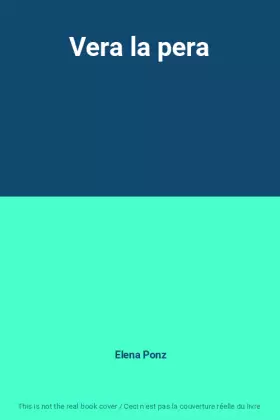 Couverture du produit · Vera la pera