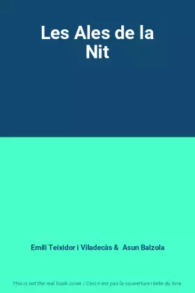 Couverture du produit · Les Ales de la Nit