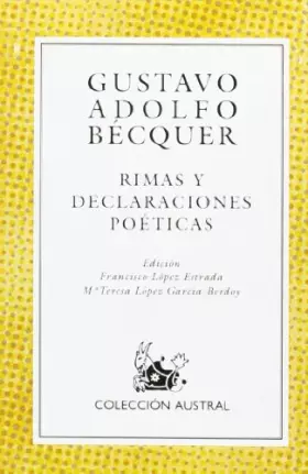 Couverture du produit · Rimas Y Declaraciones Poeticas