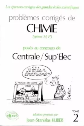 Couverture du produit · Chimie Centrale/Supélec 1988-1991, tome 2