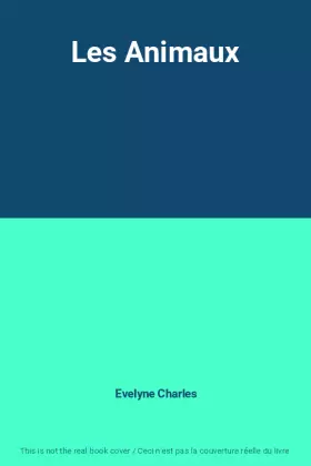 Couverture du produit · Les Animaux
