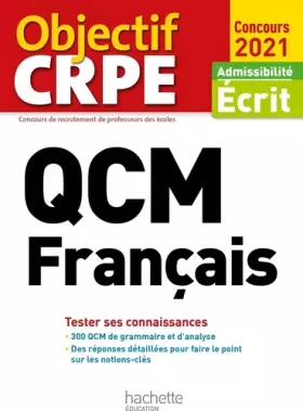 Couverture du produit · QCM CRPE : Français 2021