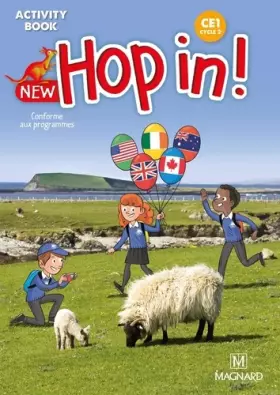 Couverture du produit · New Hop In! Anglais CE1 (2021) - Activity book