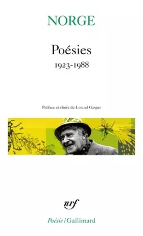 Couverture du produit · Poesies 1923 1988 (Poesie/Gallimard)