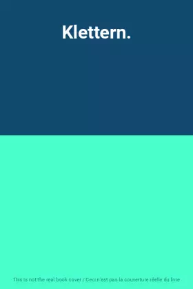 Couverture du produit · Klettern.