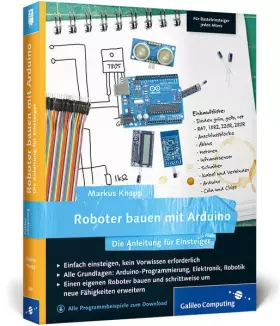 Couverture du produit · Roboter bauen mit Arduino: Die Anleitung für Einsteiger