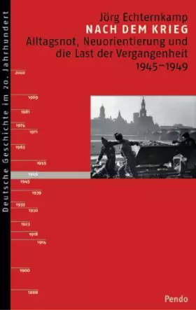Couverture du produit · Nach Dem Krieg 1945-1949