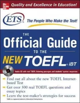 Couverture du produit · ETS The Official Guide To The New TOEFL iBT