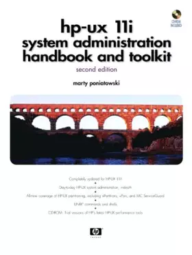 Couverture du produit · Hp-Ux 11I Systems Administration Handbook and Toolkit